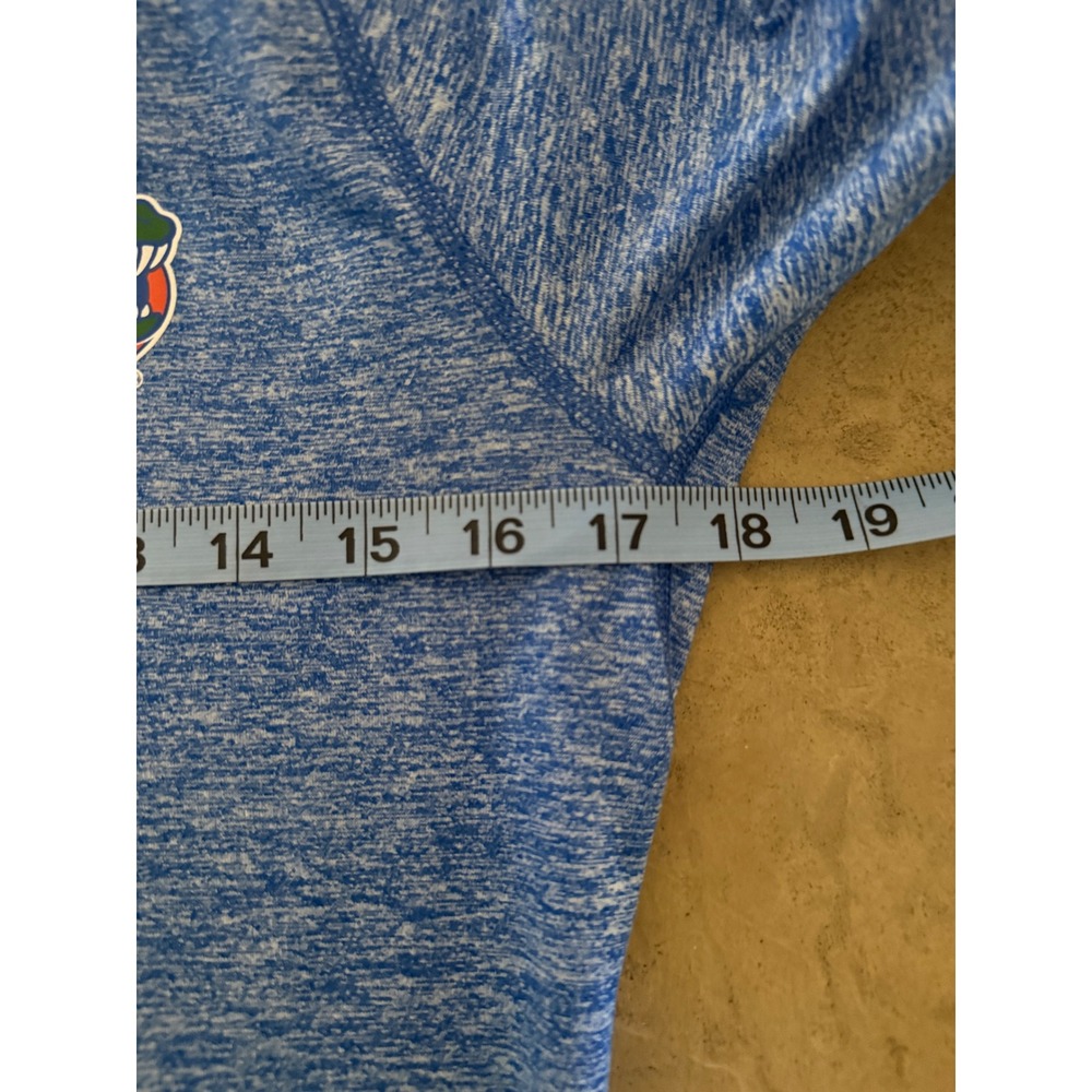 Nike Florida Gators Womens Small Blue Dri-FIT Quarter Zip Pullover Space Dye - Picture 9 of 11